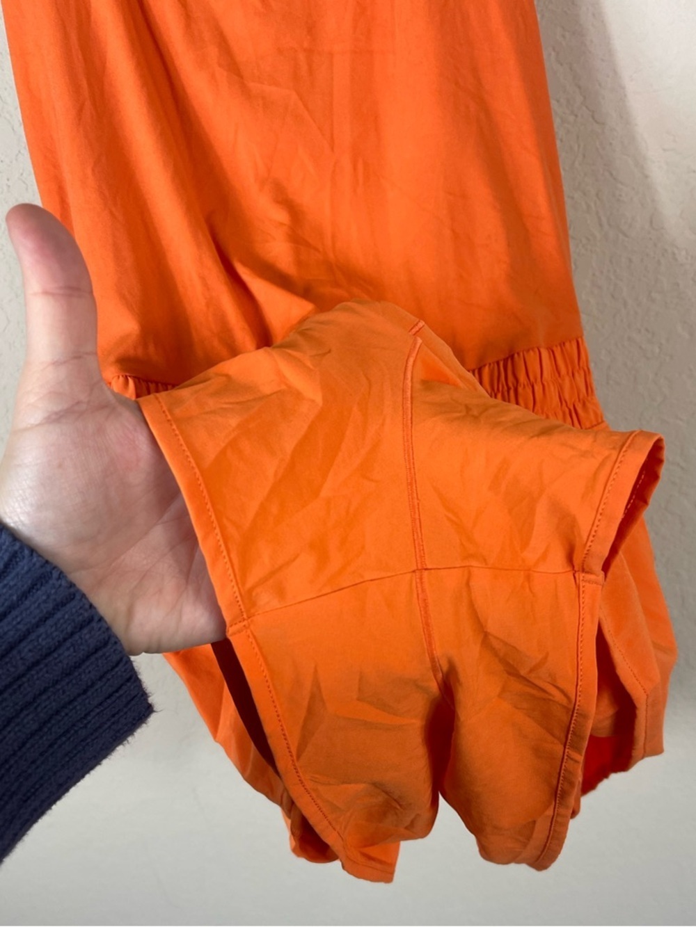 Aerie Offline Real Me Hot Stuff Romper Orange Size Large - Picture 5 of 8